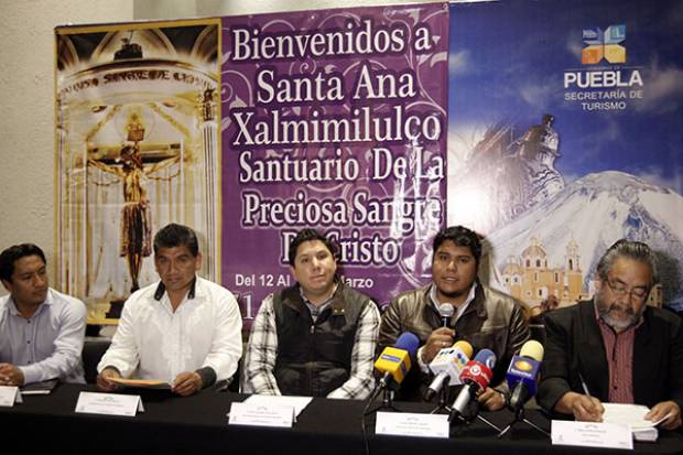 Xalmimilulco, Puebla celebra a la Preciosa Sangre de Cristo