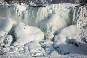 FOTOS: Cataratas del Niágara recubiertas por el hielo