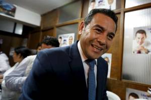 Un comediante, el puntero en las elecciones presidenciales de Guatemala