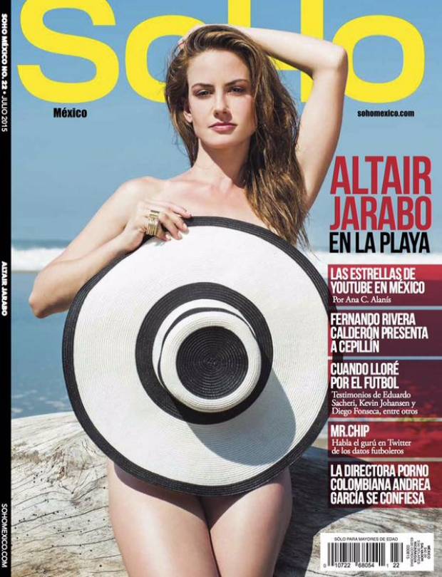 Altair Jarabo será la portada de Soho en julio