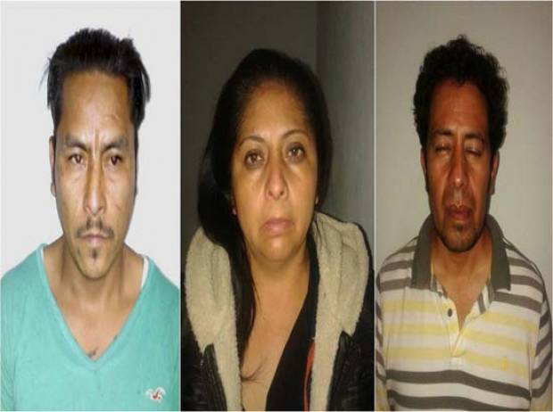 Consignan a tres ladrones de cuentahabientes en Puebla