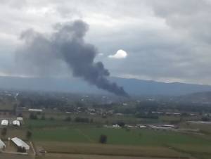 FOTOS: Se incendia bodega con combustible robado en Tecamachalco