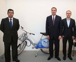 RMV promueve inversiones de Lufthansa y Nextbike para Puebla