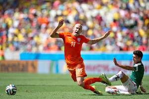 Robben encabeza lista de Holanda para enfrentar a México