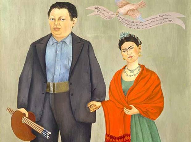 Diego Rivera y Frida Kahlo viajan a EU en marzo de 2015