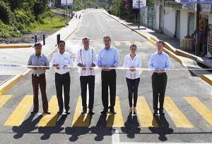 RMV y Gali inauguran pavimentación asfáltica de la 11 sur a San Andrés Azumiatla