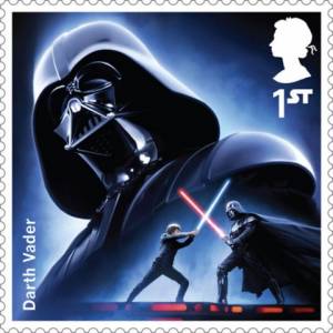 FOTOS: Reino Unido presentó estampillas postales de Star Wars