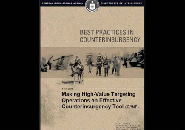 CIA distribuye manual contra grupos insurgentes: Wikileaks