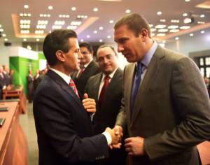 RMV firma convenio con Peña Nieto sobre registro civil