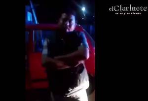 VIDEO: Policía graba a conductor cuando comete infracciones