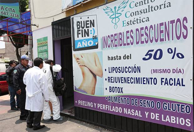 Clausuran clínicas de belleza “patito” en Puebla, Edomex y Morelos