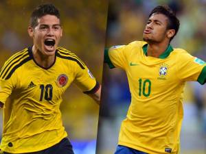 Copa América 2015: Brasil y Colombia, el duelo entre James y Neymar Jr.