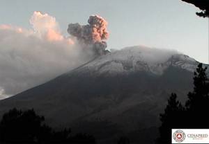 Popocatépetl aumenta actividad con 344 exhalaciones