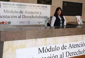 IMSS Puebla, con personal especializado para atender y orientar al derechohabiente