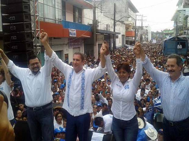 RMV acude a Veracruz en apoyo a candidatos del PAN a diputados federales