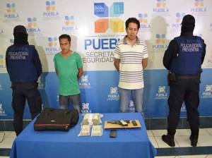 Caen 2 asaltantes de cuentahabientes en Puebla; robaron $748 mil de aguinaldos y nóminas