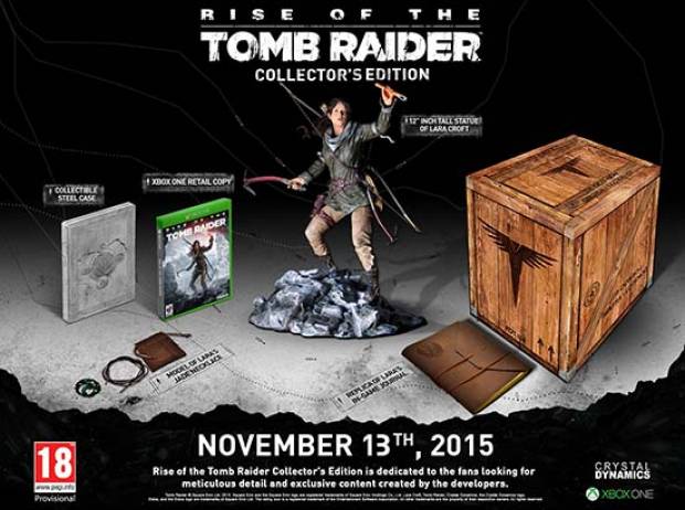 Se revela la edición de colección de The Rise Of The Tomb Raider