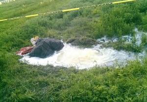Nuevo derrame de hidrocarburo en Texmelucan por toma clandestina
