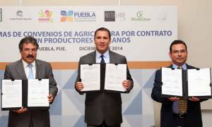 Puebla, a la vanguardia en agricultura por contrato: RMV