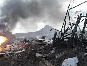 Desalojan a 2 mil personas por explosión en toma ilegal de Huehuetoca