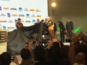 Fórmula Uno: Checo Pérez y Sahara Force India presentan nuevo monoplaza en México