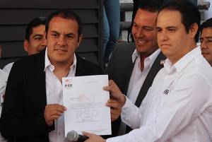 Cuauhtémoc Blanco se registra este lunes como candidato a la alcaldía de Cuernavaca