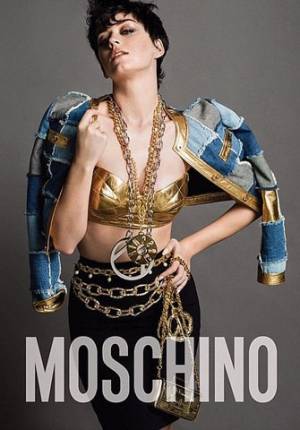 Katy Perry es la nueva imagen de Moschino