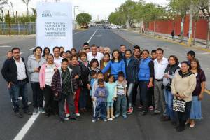 Gali entrega obras en Agua Santa y Guadalupe Hidalgo