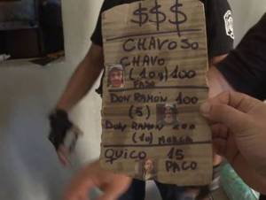 Narcos argentinos se identificaban con nombres de La Vecindad del Chavo