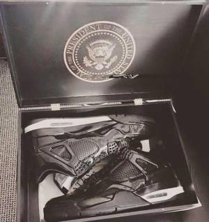 Nike regaló los Air Obama al presidente de Estados Unidos