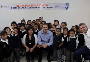 RMV resalta el trabajo de los maestros a favor de la educación de Puebla