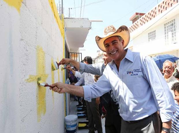 Alcalde de Puebla arranca dignificación de la colonia Santa Margarita