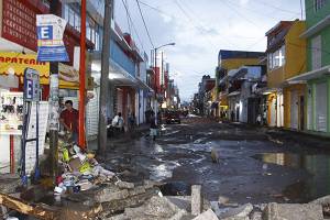 Desalojan 17 viviendas por tromba en San Martín Texmelucan