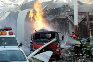 Exoneran a chofer de pipa por explosión en hospital de Cuajimalpa