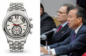 Líder del PRI posee ocho relojes de 700 mil pesos cada uno