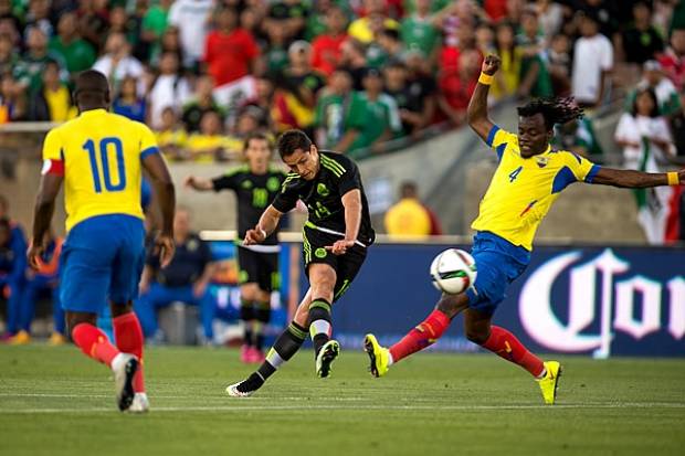 México derrotó por la mínima diferencia a Ecuador