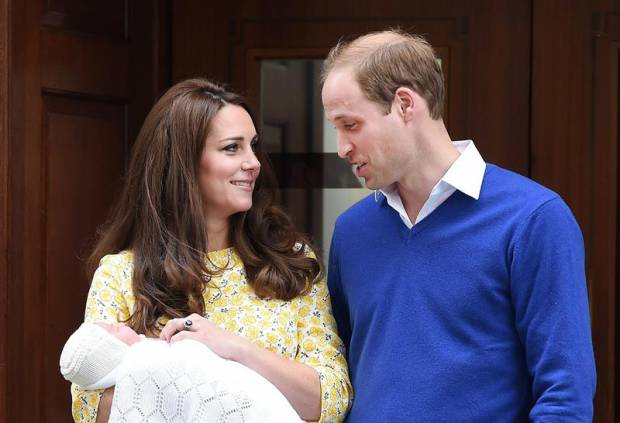 Kate Middleton y Guillermo se convirtieron en padres de una niña