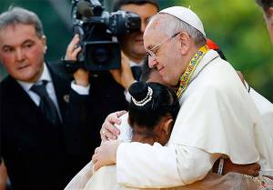 La pregunta de una niña dejó en silencio al papa Francisco