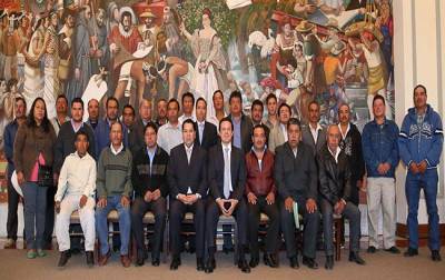 Rinden protesta 27 titulares de inspectorías municipales de Puebla