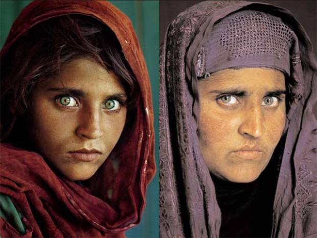 Niña afgana de National Geographic 20 años después