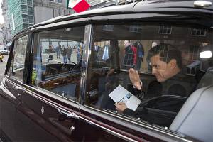 VIDEO: Le gritan “asesino” a Peña Nieto en Londres