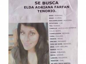 Desaparece otra jovencita en Puebla:  Elda Adriana Farfán, y también sospechan del novio