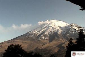 Popocatépetl baja actividad con apenas 45 exhalaciones