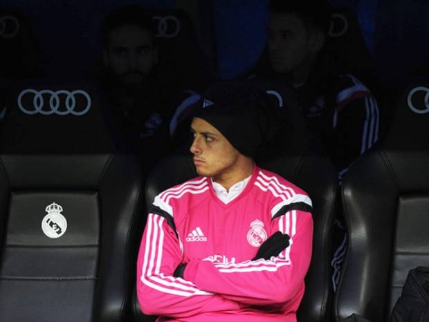 Chicharito cumple cuatro meses sin anotar en el Real Madrid