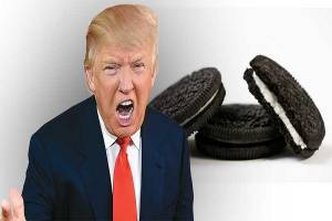 Donald Trump jura que no volverá a comer galletas Oreo, se fabricarán en México