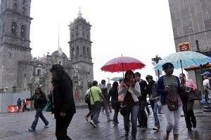Persiste pronóstico de lluvias con probabilidad de granizo en Puebla
