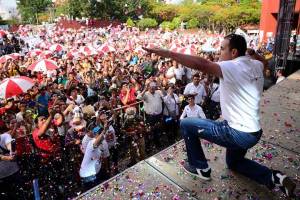 Cuauhtémoc Blanco inició campaña política en Cuernavaca