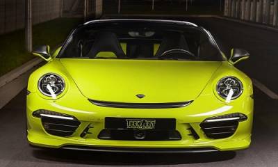 Porsche 911 Targa 4 presume tuneado aerodinámico