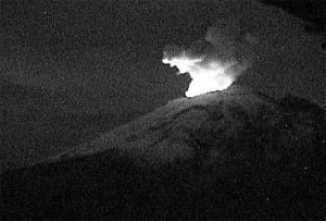 Popocatépetl presenta 97 exhalaciones y 20 explosiones