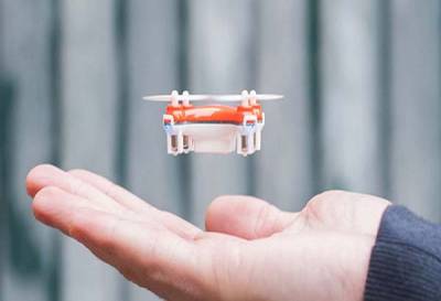 Conoce un nano drone que cabe en la palma de tu mano